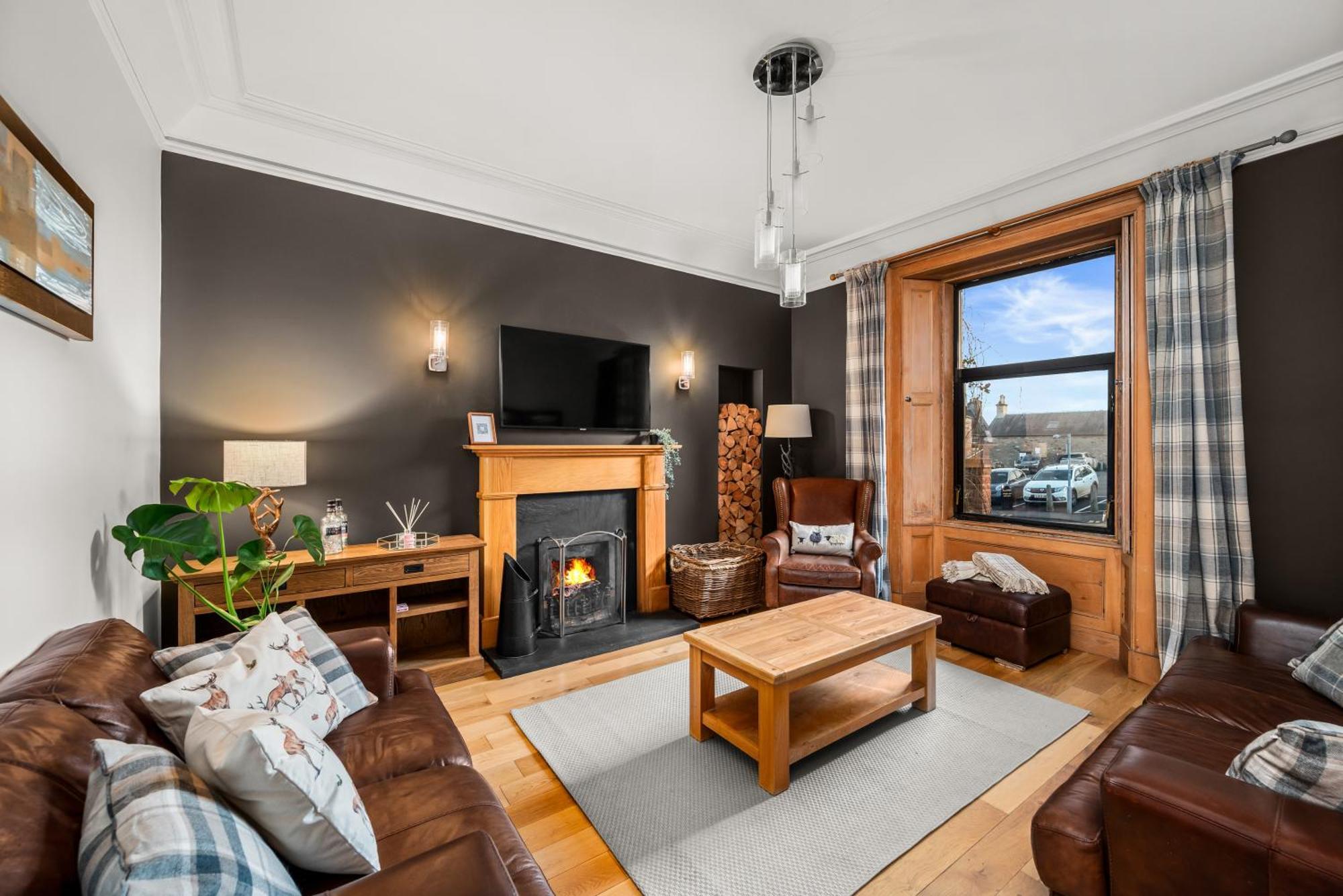 Fontain House: 4 Bedroom Victorian Villa Blairgowrie and Rattray Buitenkant foto